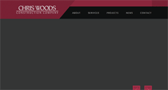 Desktop Screenshot of chriswoodsconstruction.com