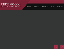 Tablet Screenshot of chriswoodsconstruction.com